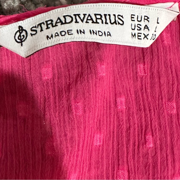Stradivarius Pink Dress Juniors Size L - Picture 5 of 5